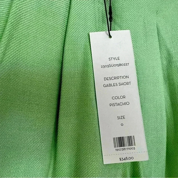 Veronica Beard Shorts | Veronica Beard Gables Short In Pistachio SIZE 0 - Picture 4 of 6